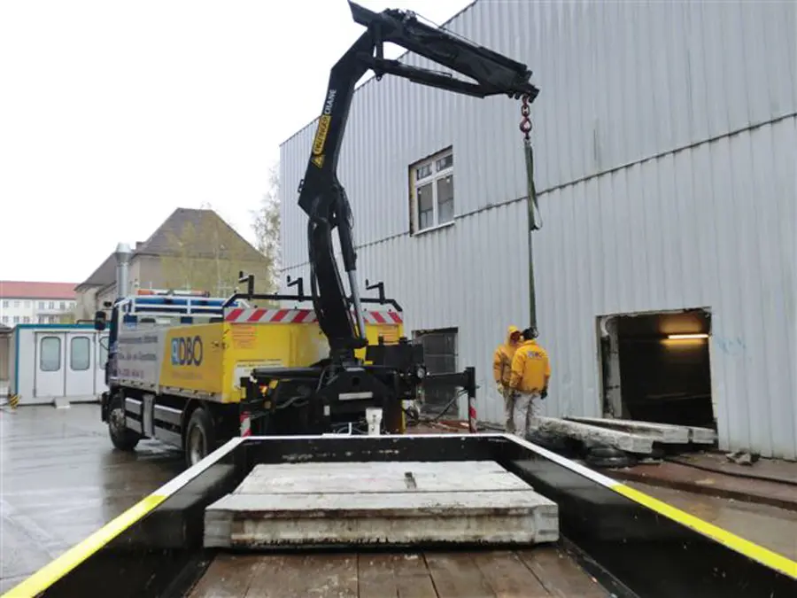 Leistung Kran- Transportservice