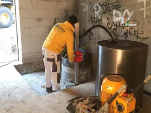 Deutsche Bahn - 800 mm Kernbohrung