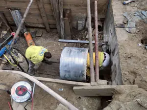 Kernbohrung Pergamonmuseum