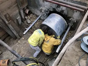 Kernbohrung Pergamonmuseum